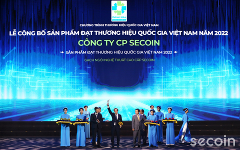 Secoin vinh dự được công nhận “Thương hiệu Quốc gia” của Việt Nam giai đoạn 2022-2024